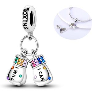 NWOT Pandora Boxing Silver Charm